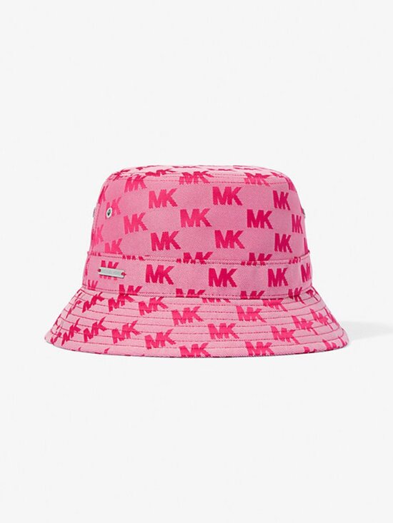 Michael Kors Logo Jacquard Bucket Hat NWT